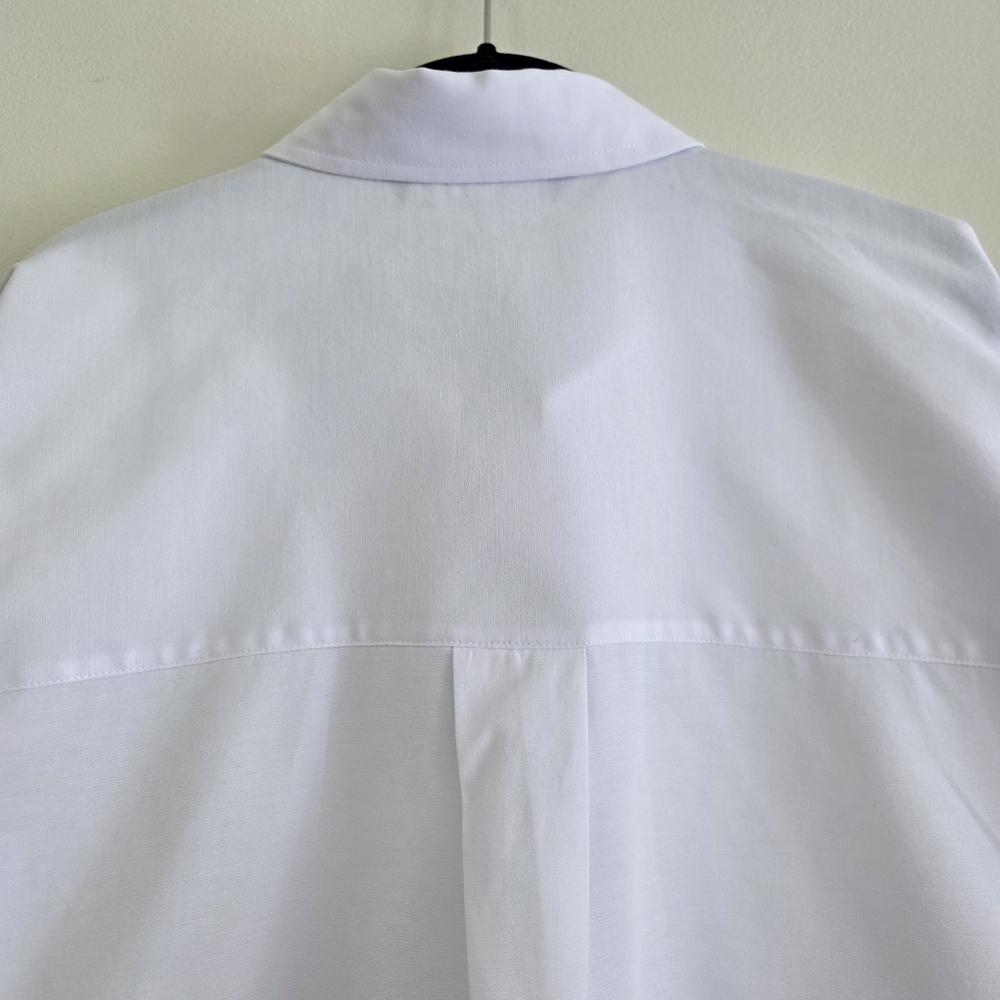 Zara Classic White Button Down Shirt - Picture 4 of 5